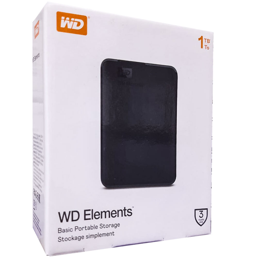 WD EXTERNAL HARD DISK 1TB 2 5 ELEMENTS